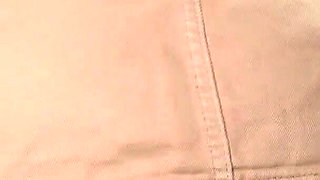 Slow Stripping and Teasing by My Skirt with Thong