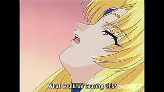 Uncensored Hentai: Stepsister Squirts from Big Tits in First Orgasm - Subtitled Anime