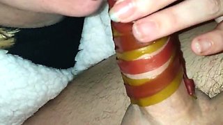 Czech amateur blowjob and fucking POV in public