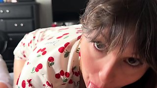 Public Amateur Fuck Amateur Blowjob Brunette Cum swallowing