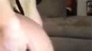 Big boobs milf masturbates with her dildo