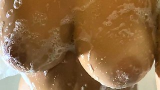 DaneJones HD Natural big boob girl masturbates
