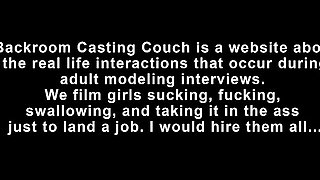 Busty Blondes Audition on Casting Couch with Lesbo Antics