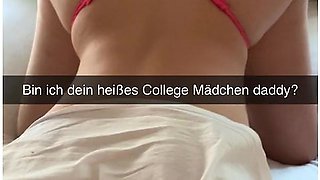 German College Girl Fucks Guy For Tutoring Snapchat