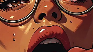 Vintage Style Cum Lover Art