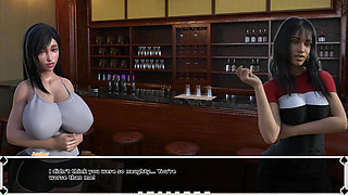Tifa's Dark Heaven Boyfriend Almost Catching His Girlfriend Cheating in the Toilet - Episode 17
