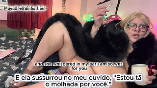Naked Fur Coat Chain-smoking Goddess Parliament Night 100, Cohiba Short & Lesbian Club Story in Michael Kors Heels
