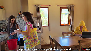 Freeze Time Stop Fucked Two Maid Free Use Creampie