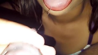 Big Booty Latina Wife Swallows Milk and Cum - Blowjob Compilation