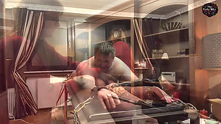 DomLady Mia - Punishment of terror for the Slave - Training: Ass Fucked by the Fucking Machine - Part 1