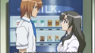Maid hentai gets licked her pink pussy and hot poked