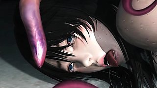 3D monster tentacles