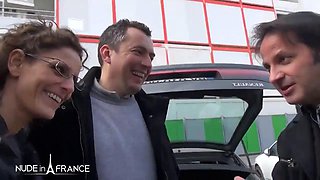 French Amateur Mature Wife Gets Pounded by Husband in Casting