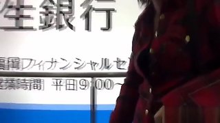 Fetish asian teenager peeing