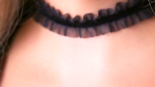 Horny Stepmom Puts on a Sheer Shirt, Going Braless. Fingering Orgasm