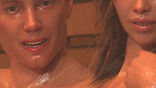 Teb 23 - Cuckold Boyfriend Encourages Kathryn to Take Double Penetration with Big Bbcs in the Sauna