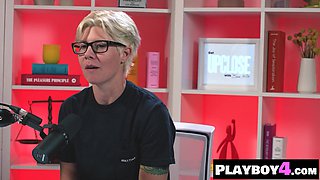 Massive hooters blond COUGAR super-fucking-hot onanism