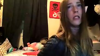 Amateur crossdresser solo play