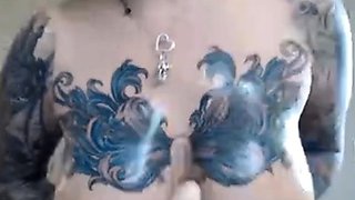 Catherine Tayler's Amateur Big-Tit Webcam Show