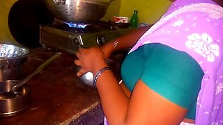 Tamil Teacher Gets Intense Homemade Sex With Husband in Kitchen Room
