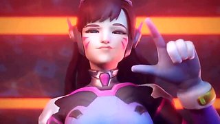 3D rough hentai compilation with Ciri, Tracer, Jinx and more...