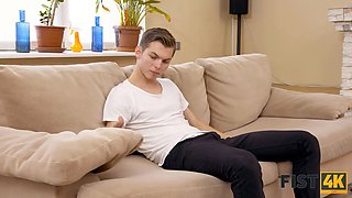 Fist4k. lady enjoys boner and fist of angry boyfriend inwards her peach