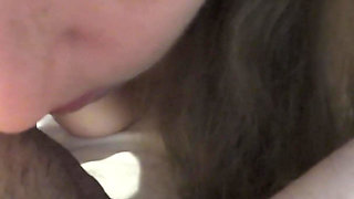 Horny Scottish Brunette Gets Her Mouth and Pussy Fucked by Thick 9 Inch Cock for Her Birthday