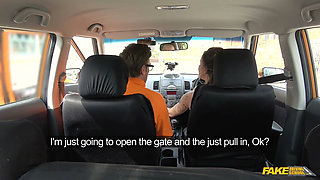 Fake Driving College - Messy Creampie and Deep Throat Blowjob Action
