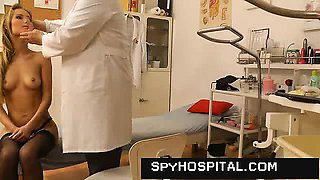 Spy cam set-up at gynecology hospital