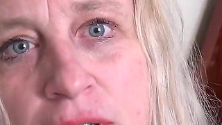 Auntjudys - Your Horny Mature Boss Andrea Ann Sucks Your Cock at the Office