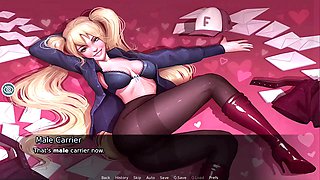 Cartoon fantasy, beef whistle, cum swallowing