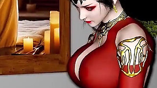 Animated Lust: Pixelated Curvy Vixen - 3D Animation Hentai