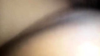 Thai Amateur Rides Me - Her Hairy Bush on My Thighs