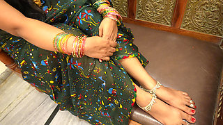 Girlfriend Cheated on Her Hotel Husband After Being by His Old Boyfriend in Hindi Voice