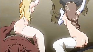 Pregnant hentai bigboobs hard groupfucked by monsters