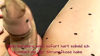 Loreleyadds German Piss-Filled Cumshot Pouch Trial for Tights