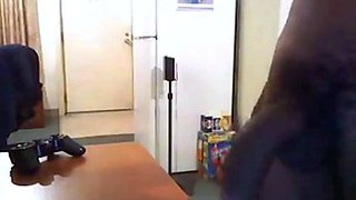 Big Black Cock Blows a Huge Load