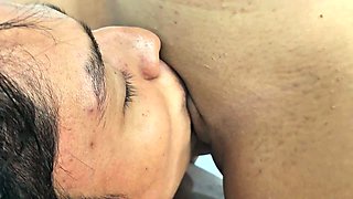 Indian stepmom gives blowjob after forbidden fuck ride
