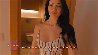 Only One Bed in the Hotel Room Step Dad Talks His Step Daughter Into Staying the Night