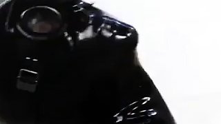 Perverser deutscher Latex-Anal