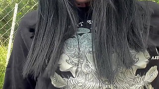 Goth Rides Your Cock with Ahegao Face