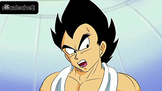 Vegeta bulma in the cacsula corporation