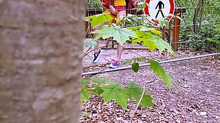 Anne-Eden - VULVINA im Freien verw-hnt UNCUT vom VOYEUR