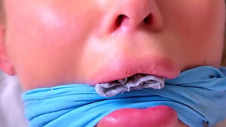 Emma on Merciless Hogtied Mafia's Rope Toy Bound & Gagged (4k)