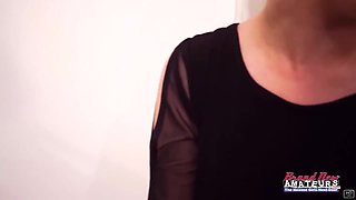 Kinky Redhead Marla's Wet Holiday Fun Night Blowing Dick!