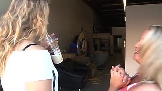 Mia Vallis and Maya Divine Lesbian Tribbing and Pussy Eating - Big Tit Step Mom and Teen Friend