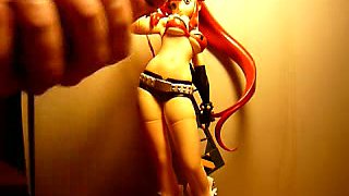 Jerked off on the doll and shot huge load covering the toy all over with cream
