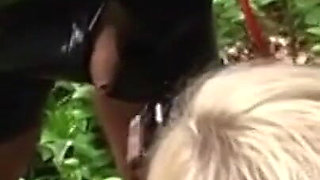 2 Slaves on the leash