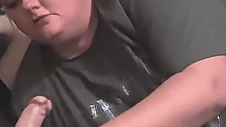 She Saw Me Playing with My Dick and Let Me Cum in Her Fat Pussy!