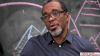 Teen Spanked Then Blowjobs Black Teacher